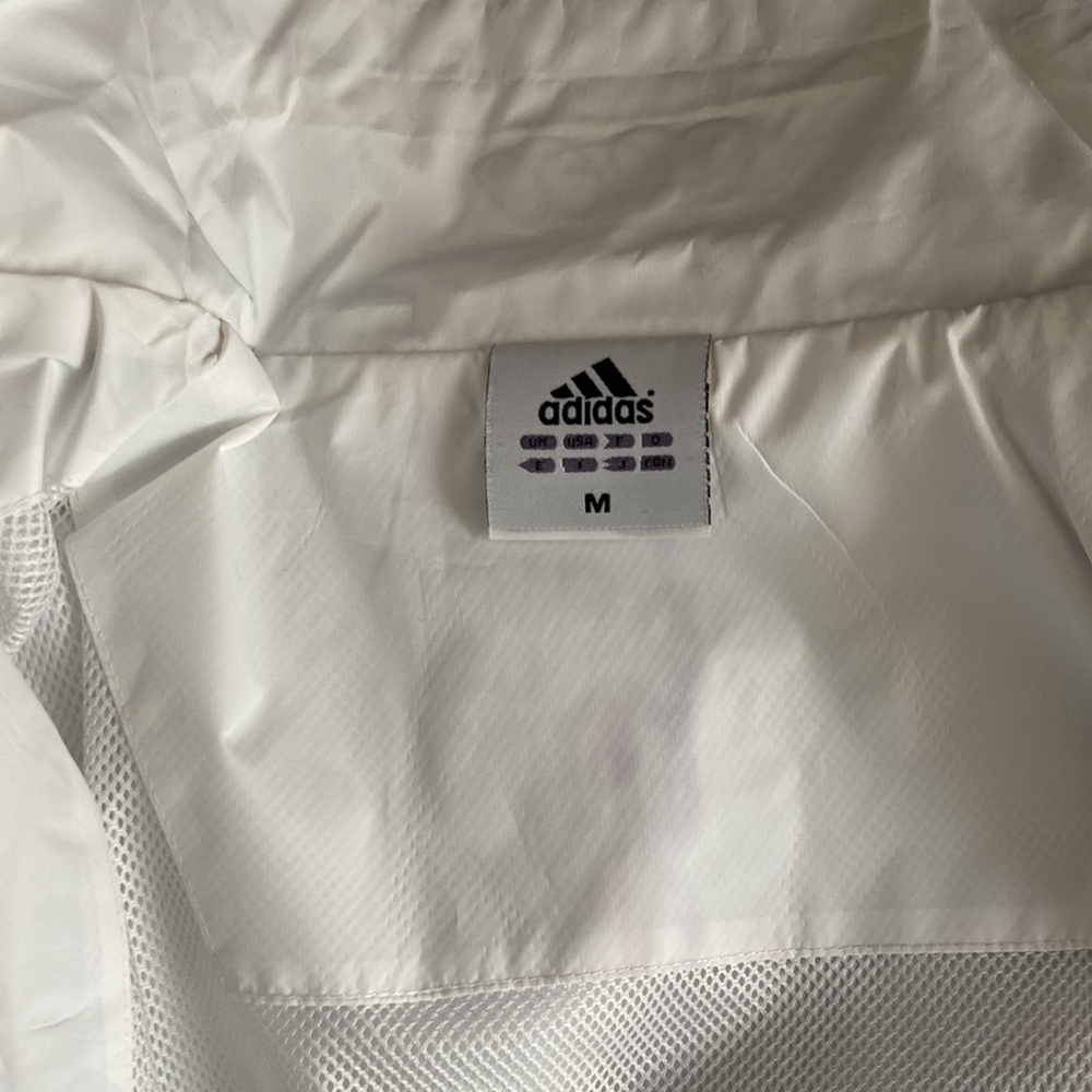 Germany Adidas Windbreaker Full Zipper Jacket Size M - Picture 8 of 9